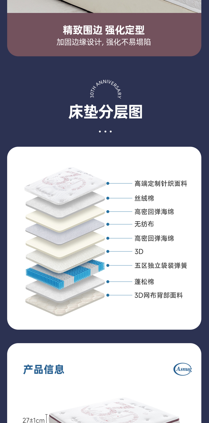 30周年床垫-爱舒床垫 - 来自上海的精致睡眠