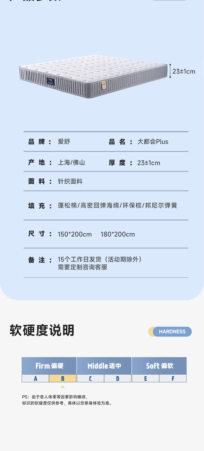 大都会Plus-爱舒床垫 - 来自上海的精致睡眠