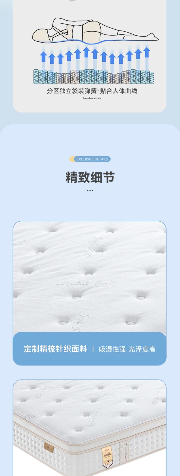 天贵-爱舒床垫 - 来自上海的精致睡眠